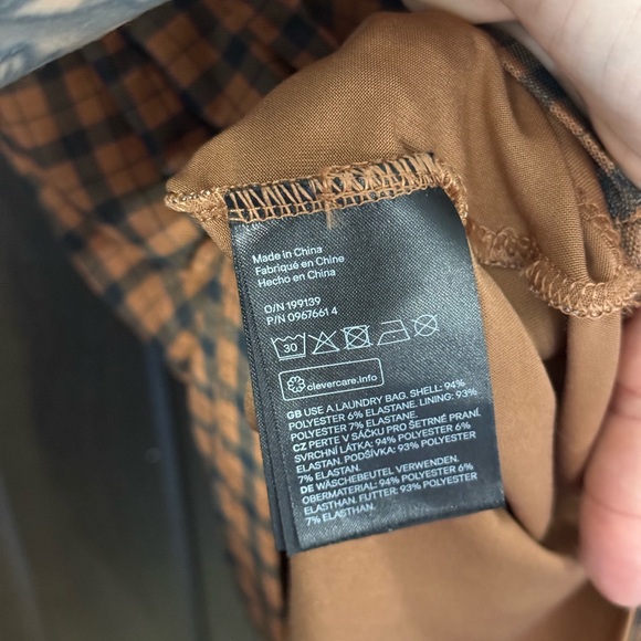 H&M 90s/2000s Plaid mini Dress - Picture 4 of 4